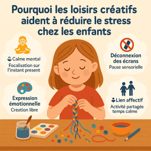 Loisirs créatifs un anti-stress des enfants