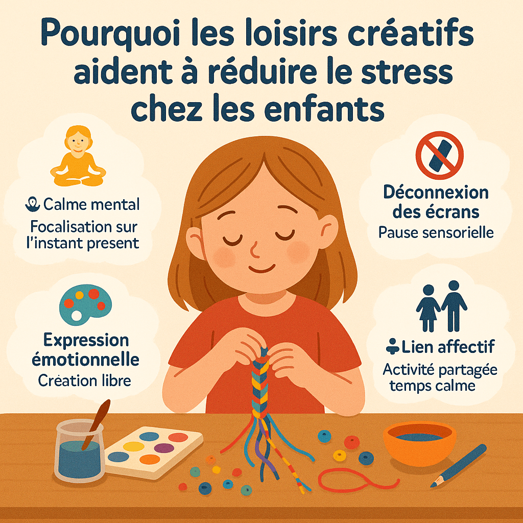 Loisirs créatifs un anti-stress des enfants