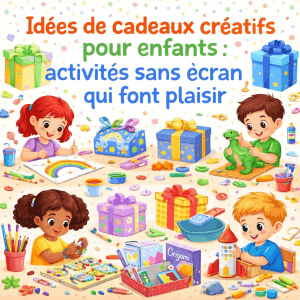 Idées de cadeaux créatifs pour enfants