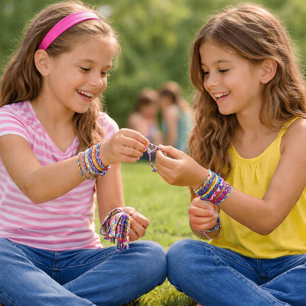 Création de bracelet entre fille