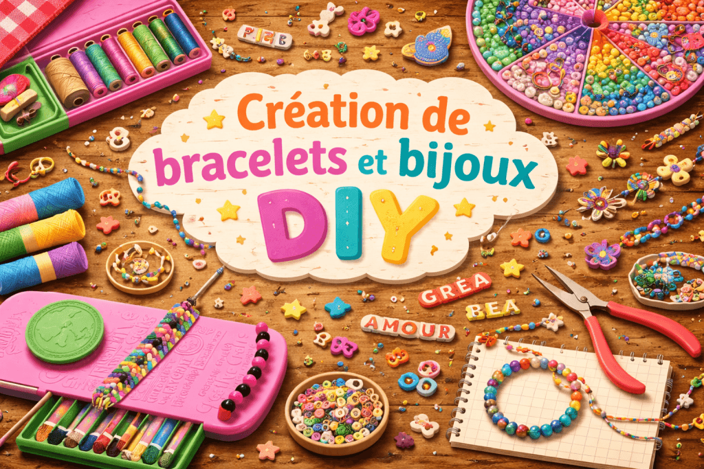 Création de bracelets et bijoux DIY